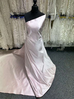 Dunkelrosa Seidensatin - PH1001