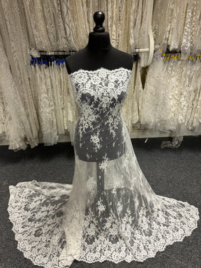 Hellelfenbeinfarbene Kordelspitze - Eloise