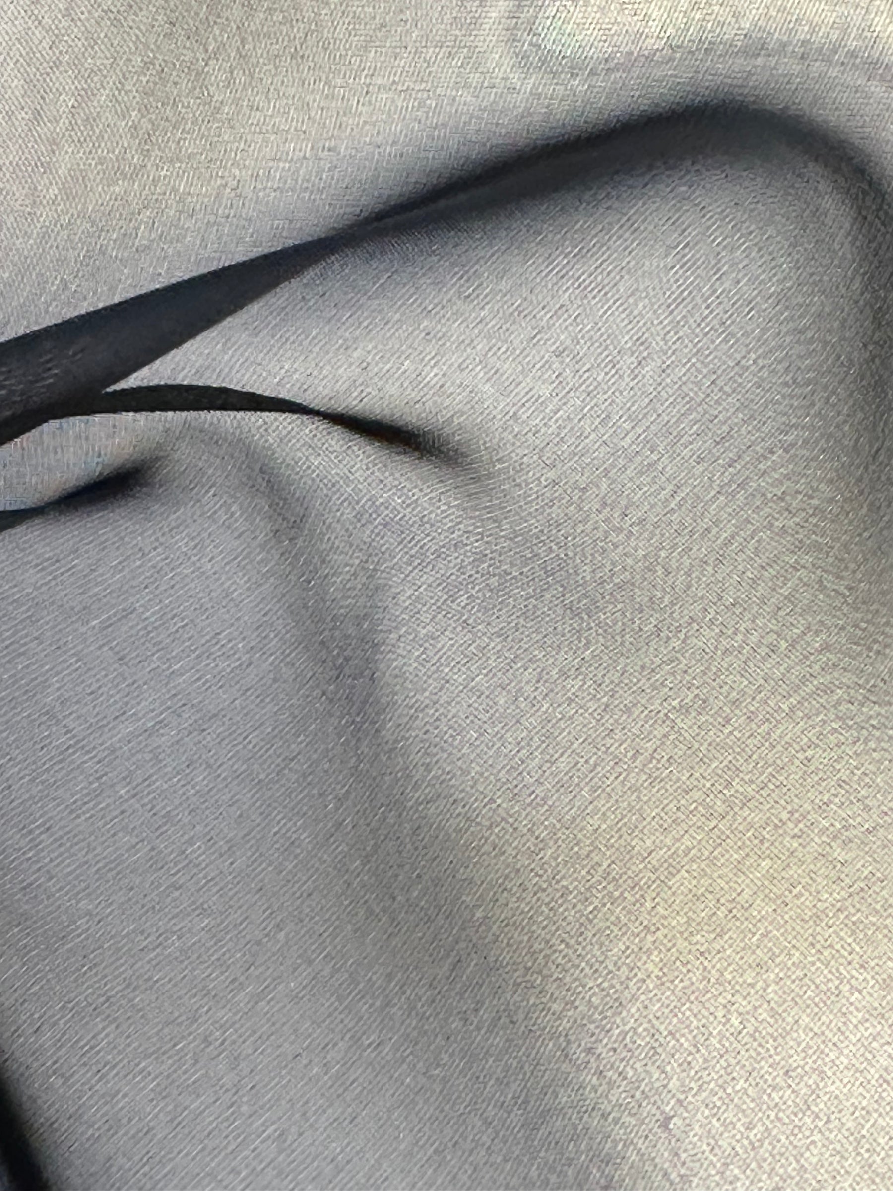 Schwarzer Polyester-Chiffon - Tanz