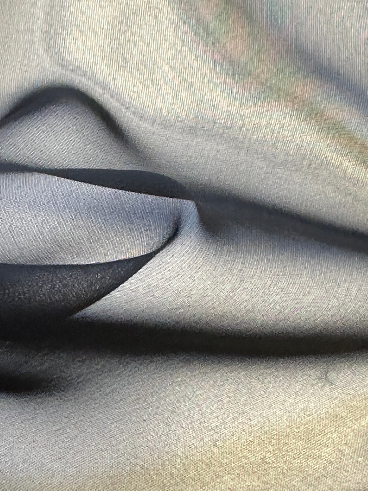 Schwarzer Polyester-Chiffon - Tanz