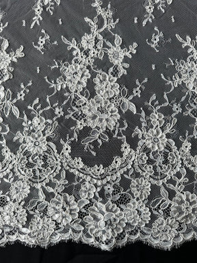 Hellelfenbeinfarbene Kordelspitze - Eloise