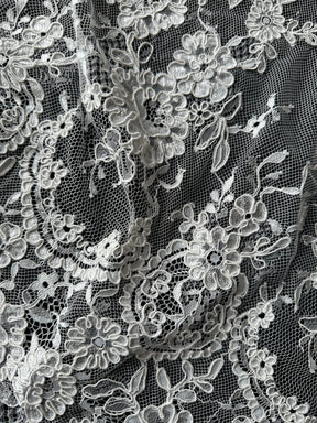 Hellelfenbeinfarbene Kordelspitze - Eloise