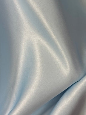 Pale Blue Polyester Duchess Satin - Contessa