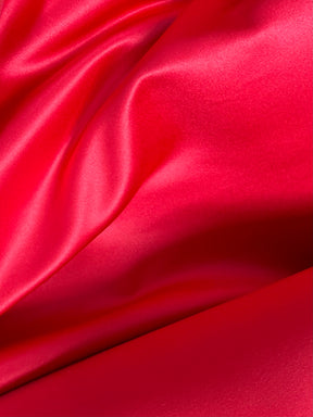 Hot Pink Polyester Satin - Contessa