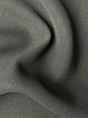 Schwarzer Polyester-Doppelkrepp - Lektion