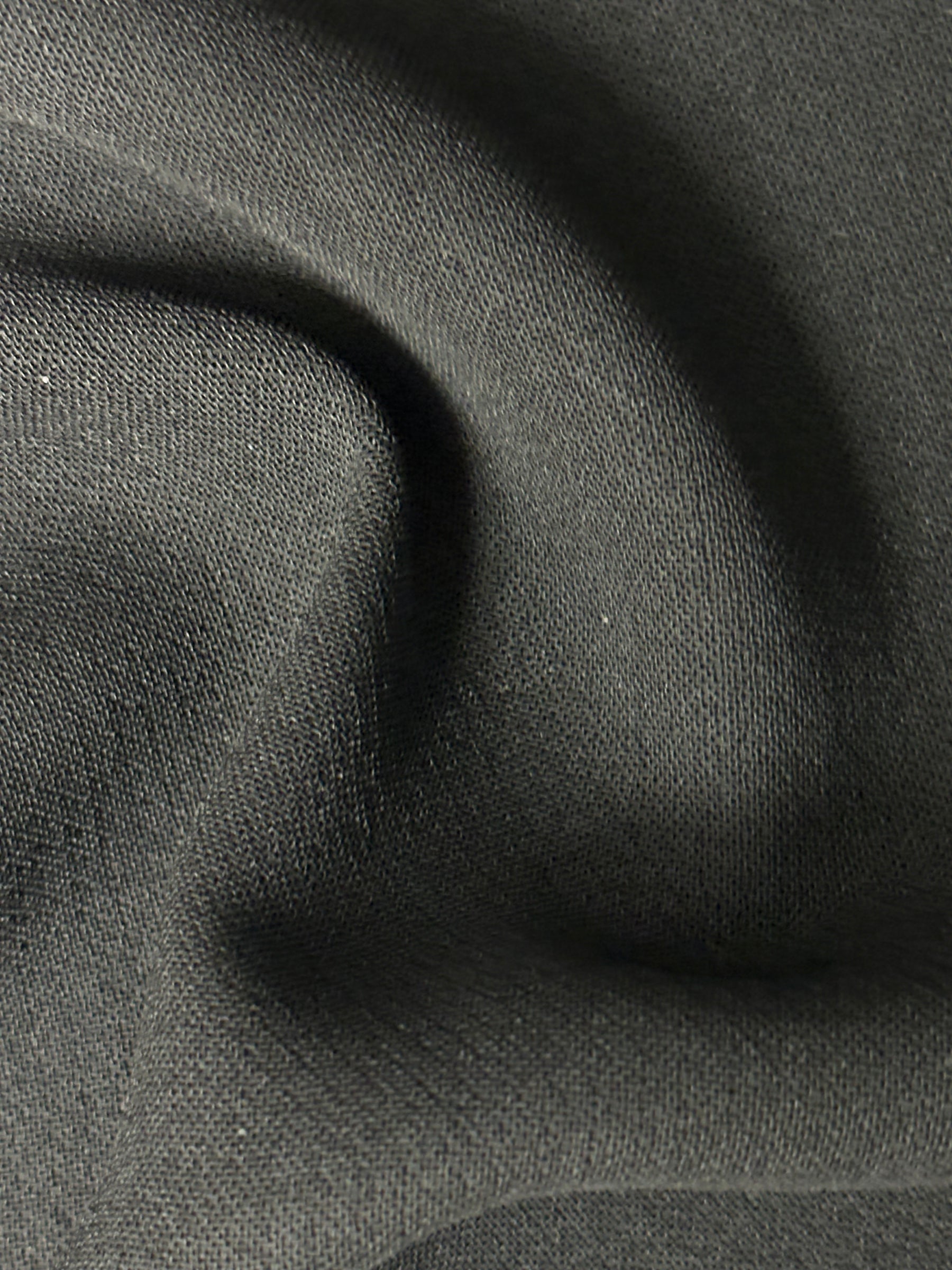 Schwarzer Polyester-Doppelkrepp - Lektion