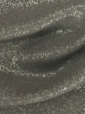 Silber auf schwarzem Chiffonfolien-Talisman