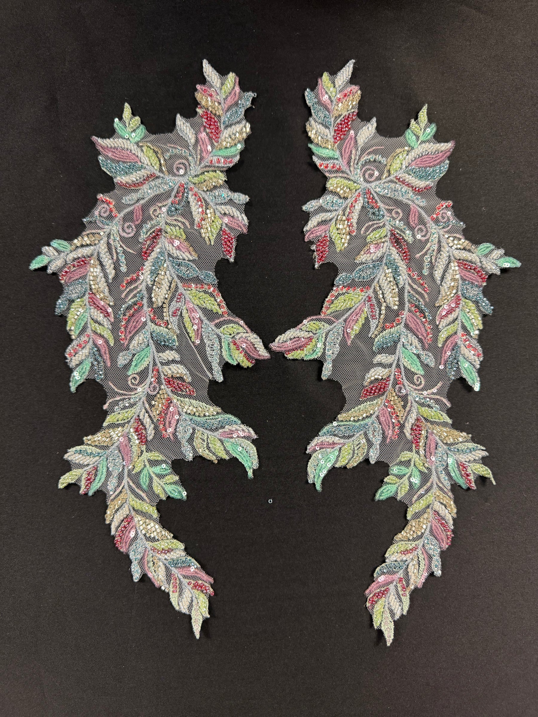 Mehrfarbiges Perlenmotiv - MT4016