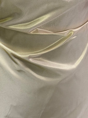 Pink/Grüner Polyester-Taft – P600