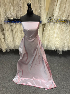 Rot/Himmel Polyester-Taft - P600