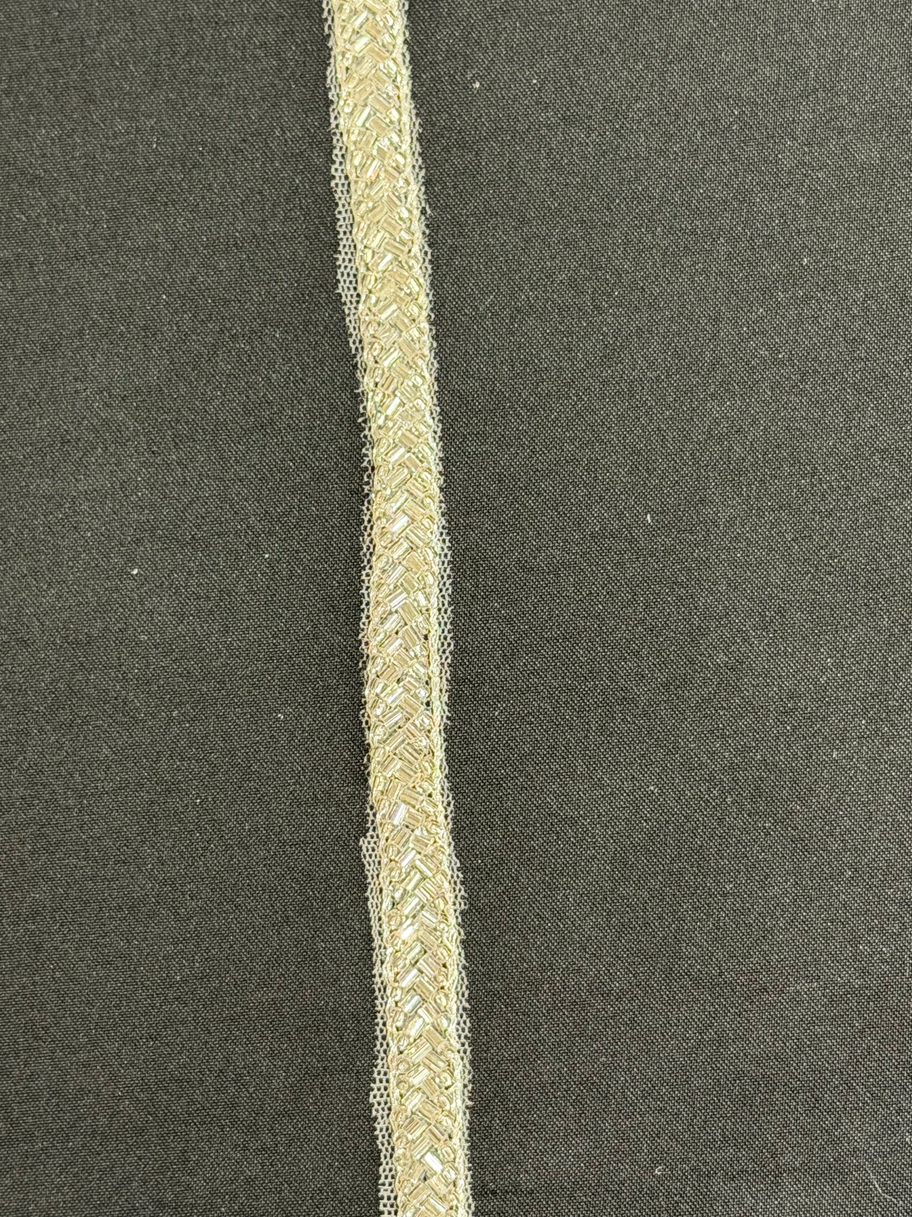 Silberne Perlenkante - T717