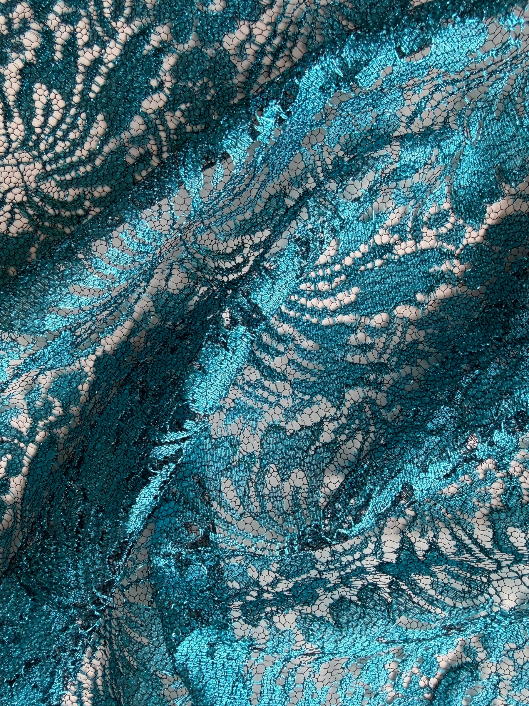 Türkise französische Spitze – LA2006