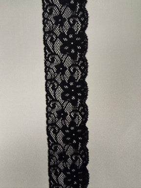 Schwarzes Stretch-Einfassband - EF4006