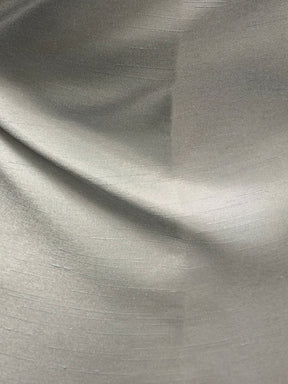 Aquamariner Dupion mit Polyester-Satin-Rückseite – Klarheit (P967)