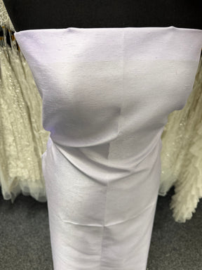 Orchid Polyester Satin Backed Dupion - Clarity (P967)