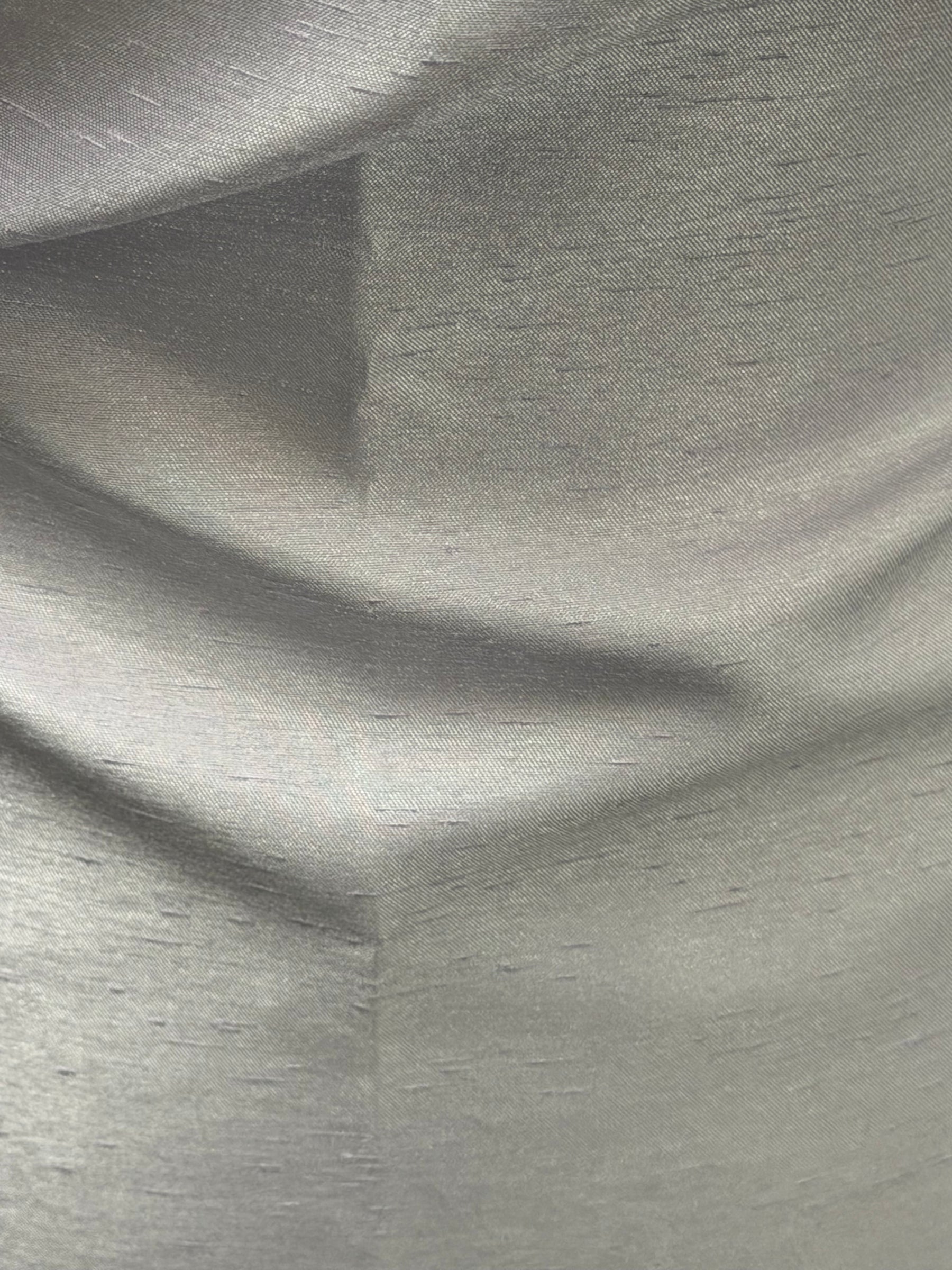 Orchid Polyester Satin Backed Dupion - Clarity (P967)