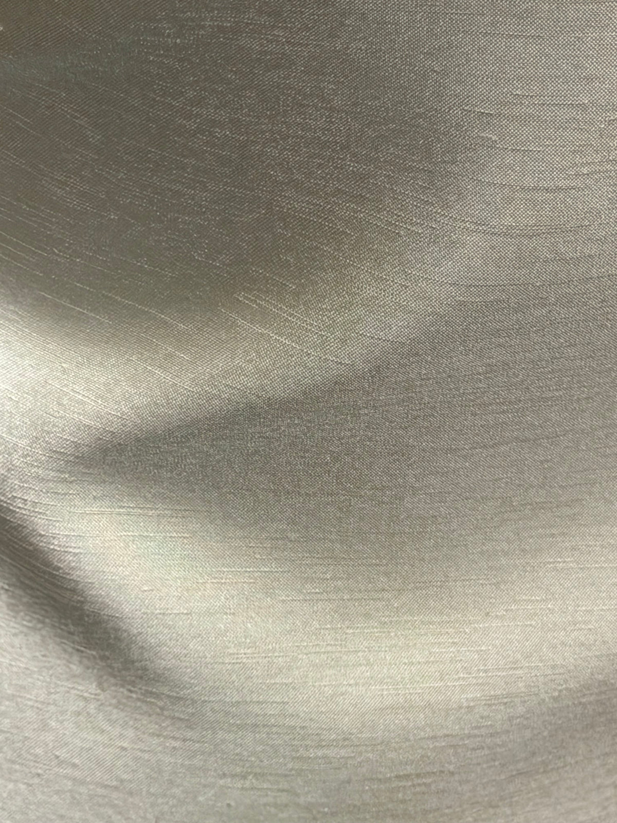 Elfenbeinfarbenes Dupion mit Polyester-Satin-Rückseite – Klarheit (P967)