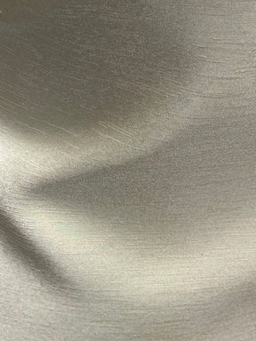 Elfenbeinfarbenes Dupion mit Polyester-Satin-Rückseite – Klarheit (P967)
