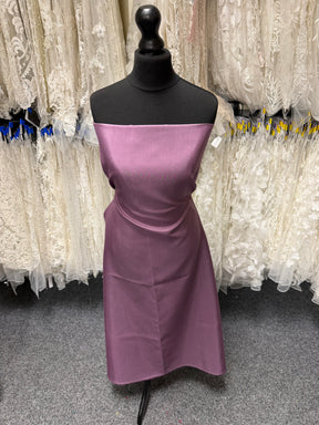 Amethyst-Dupion mit Polyester-Satin-Rückseite – Klarheit (P967)