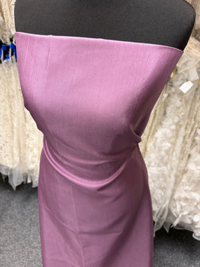 Amethyst-Dupion mit Polyester-Satin-Rückseite – Klarheit (P967)