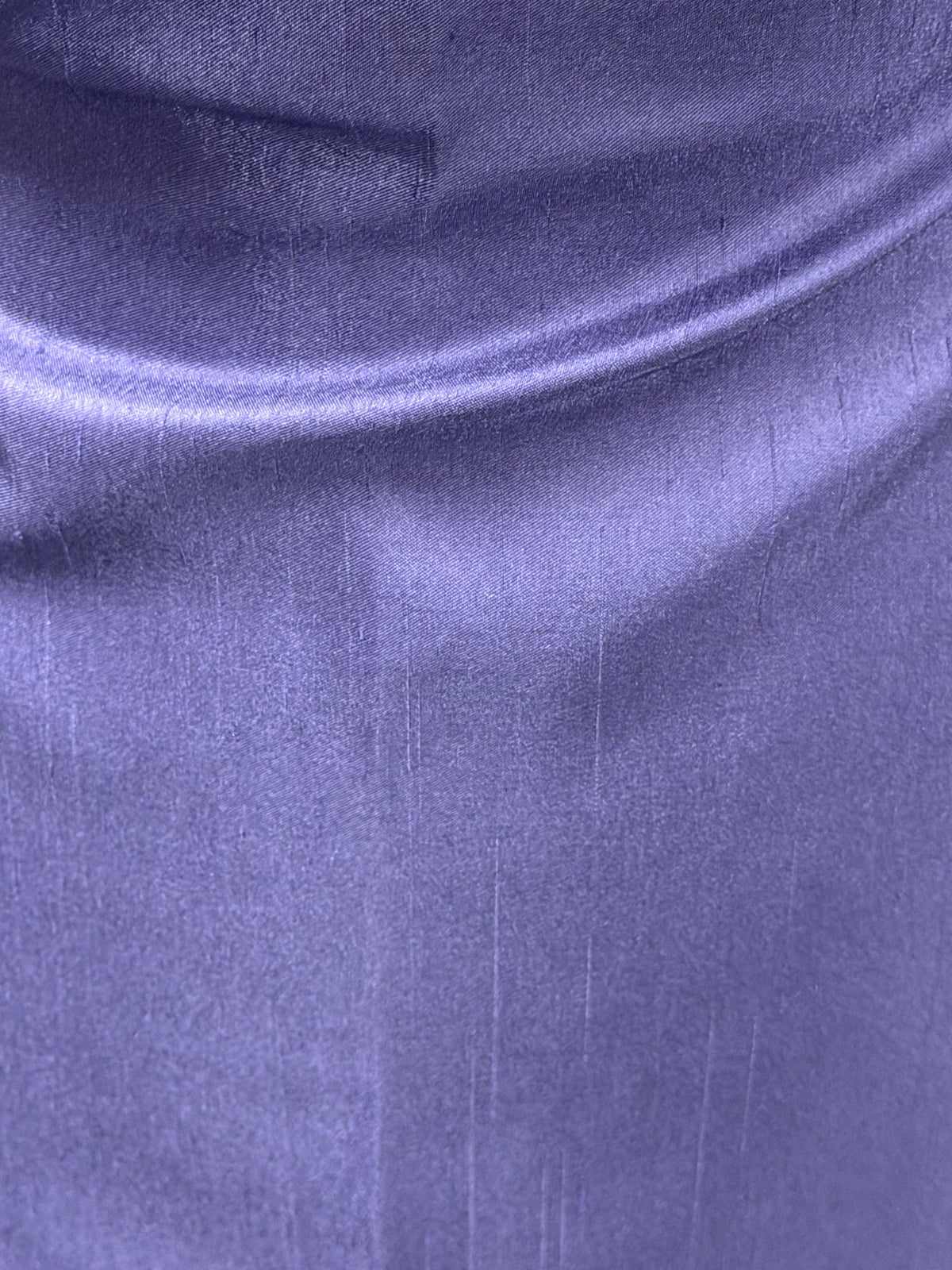 Dupion aus Polyester mit Satinrücken, Traubenfarbe – Klarheit (P967)