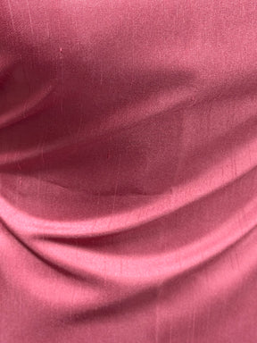Dusky Rose Polyester Satin Backed Dupion - Clarity (P967)