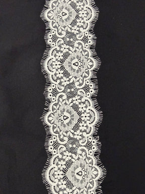 Ivory Raschel Lace Trim -  Styoma