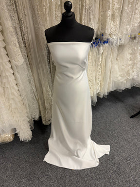 Helles Elfenbein Duchess Satin - P47