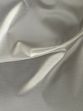 Weißer Seidenmischungs-Organza-Taft - P607