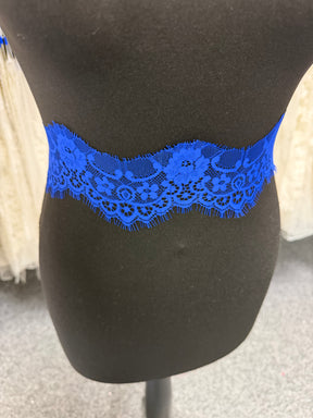 Royal Blue Lace Trim - EF4010