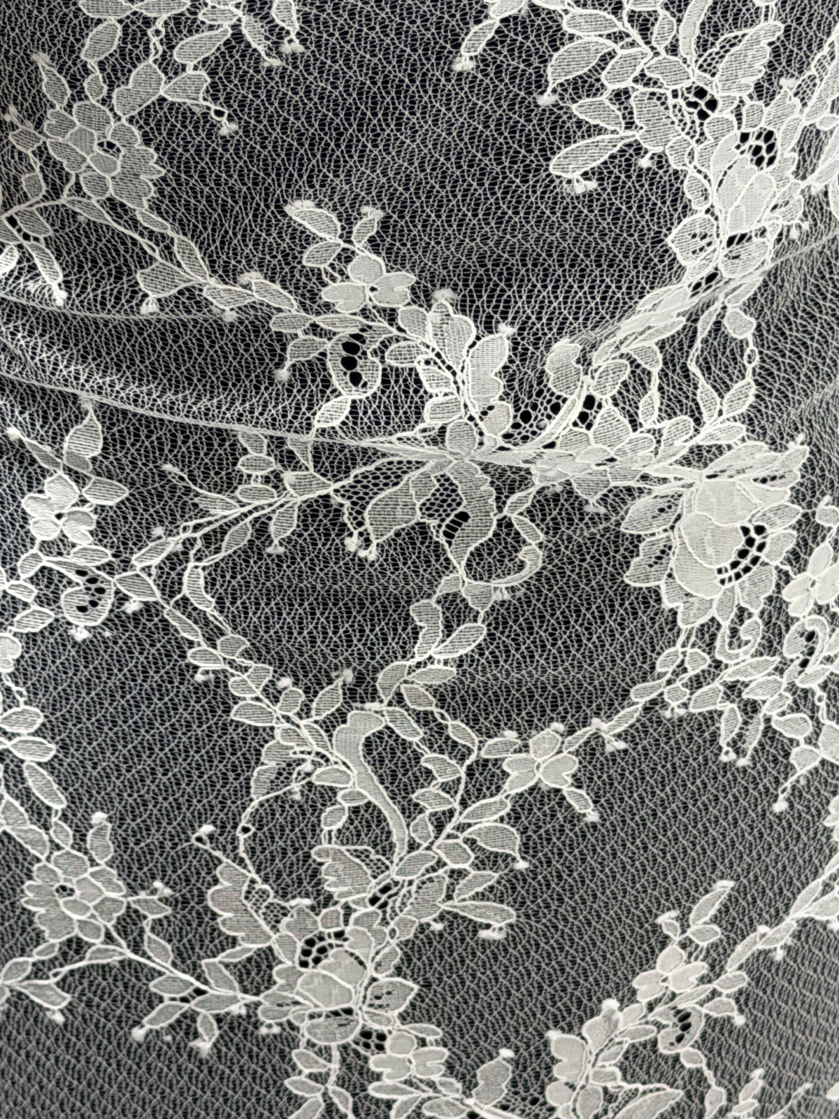 Ivory Wide Width Lace - Lita