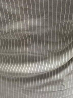 Elfenbeinfarbener gestreifter Voile – PH5002