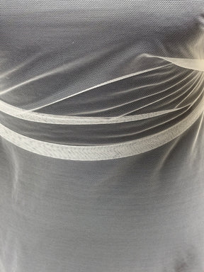 Elfenbeinfarbener Stretch-Tüll - Alternative