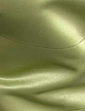 Weidengrüner Polyestersatin – Classique (CF)