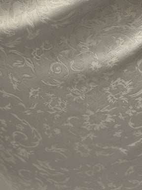 Italienischer Elfenbein-Brokat - P658