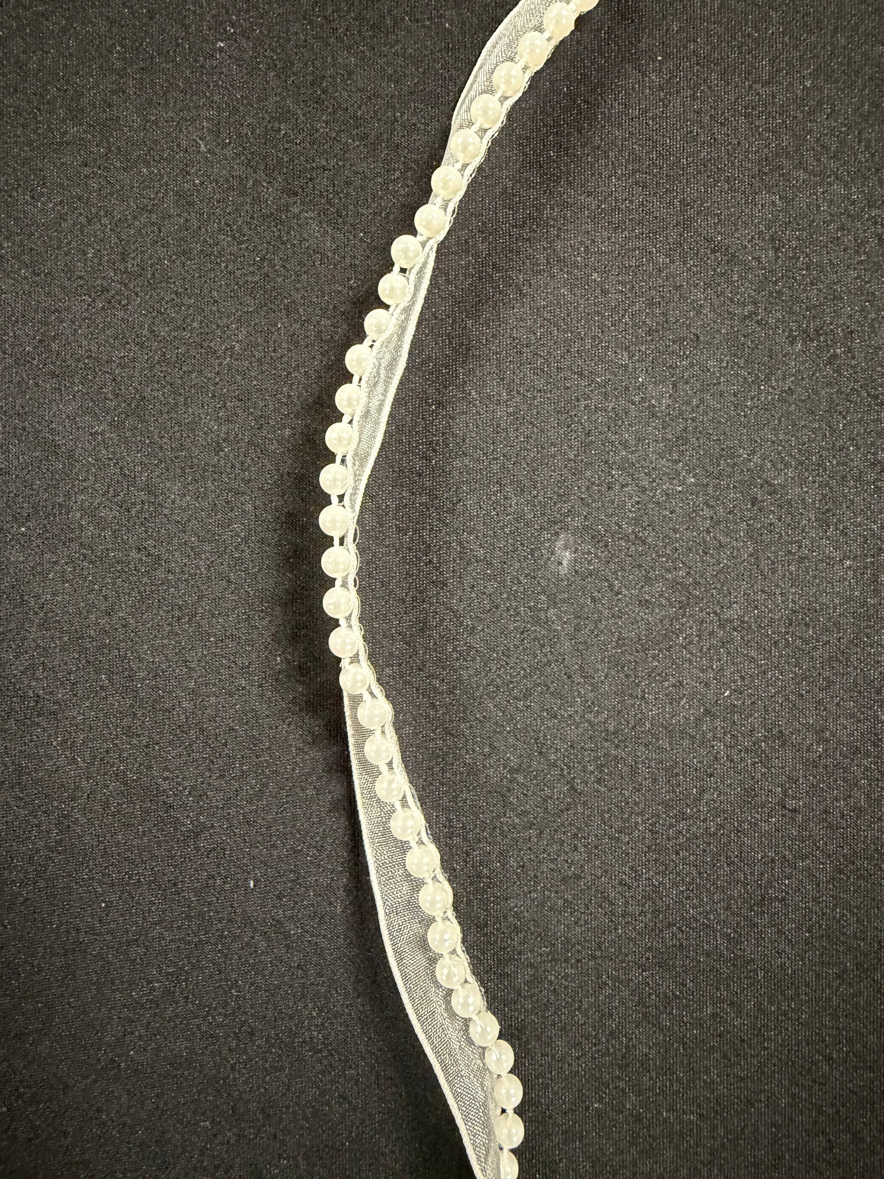 Elfenbein Perlenkante - T924