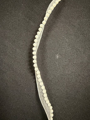 Elfenbein Perlenkante - T924