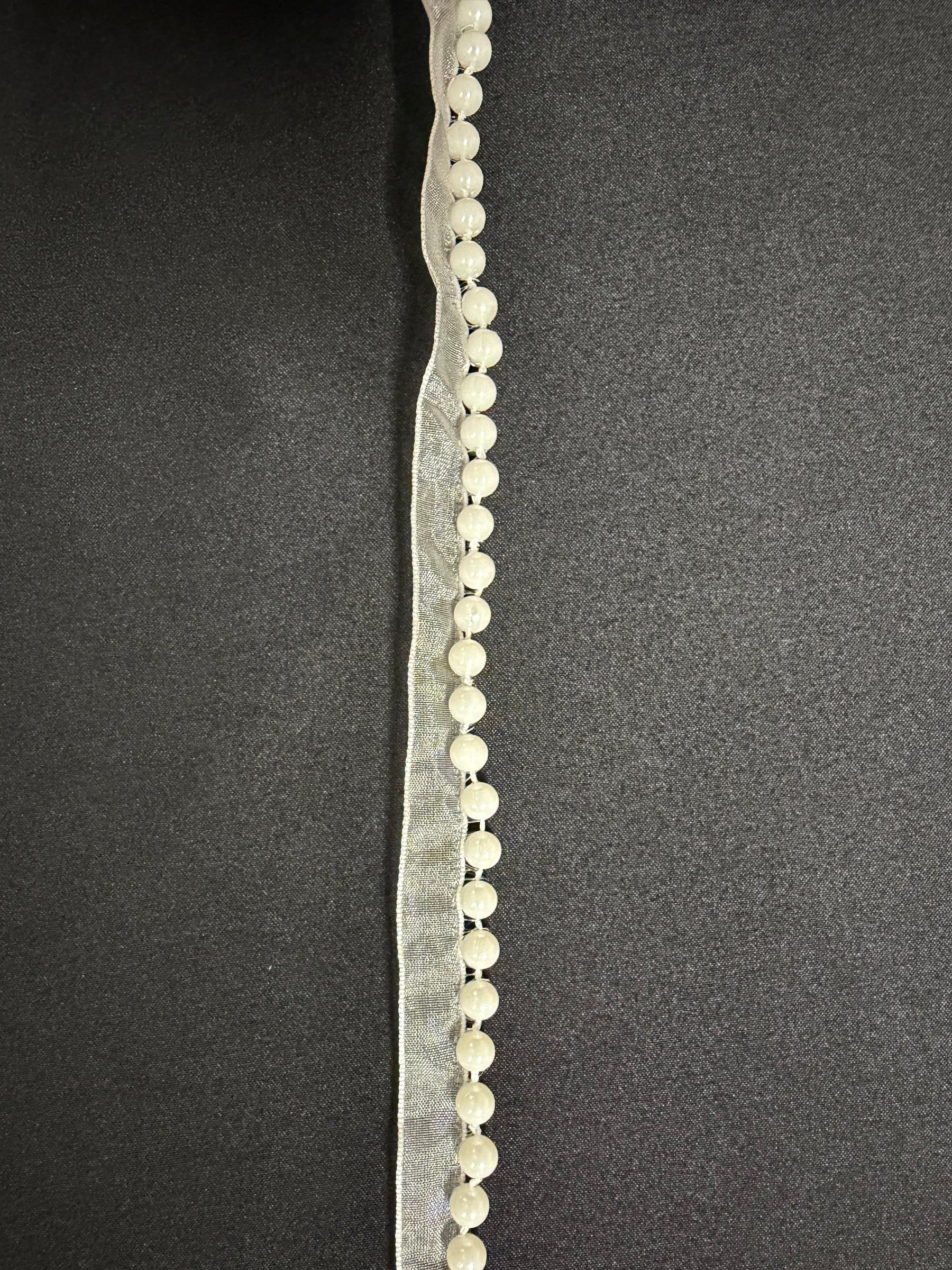Elfenbeinperlen-Borte - T926
