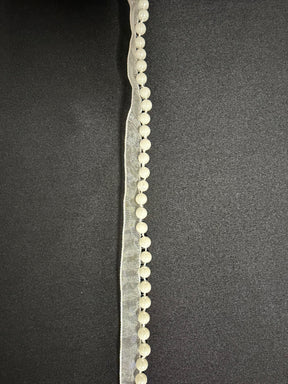 Elfenbeinperlen-Borte - T926