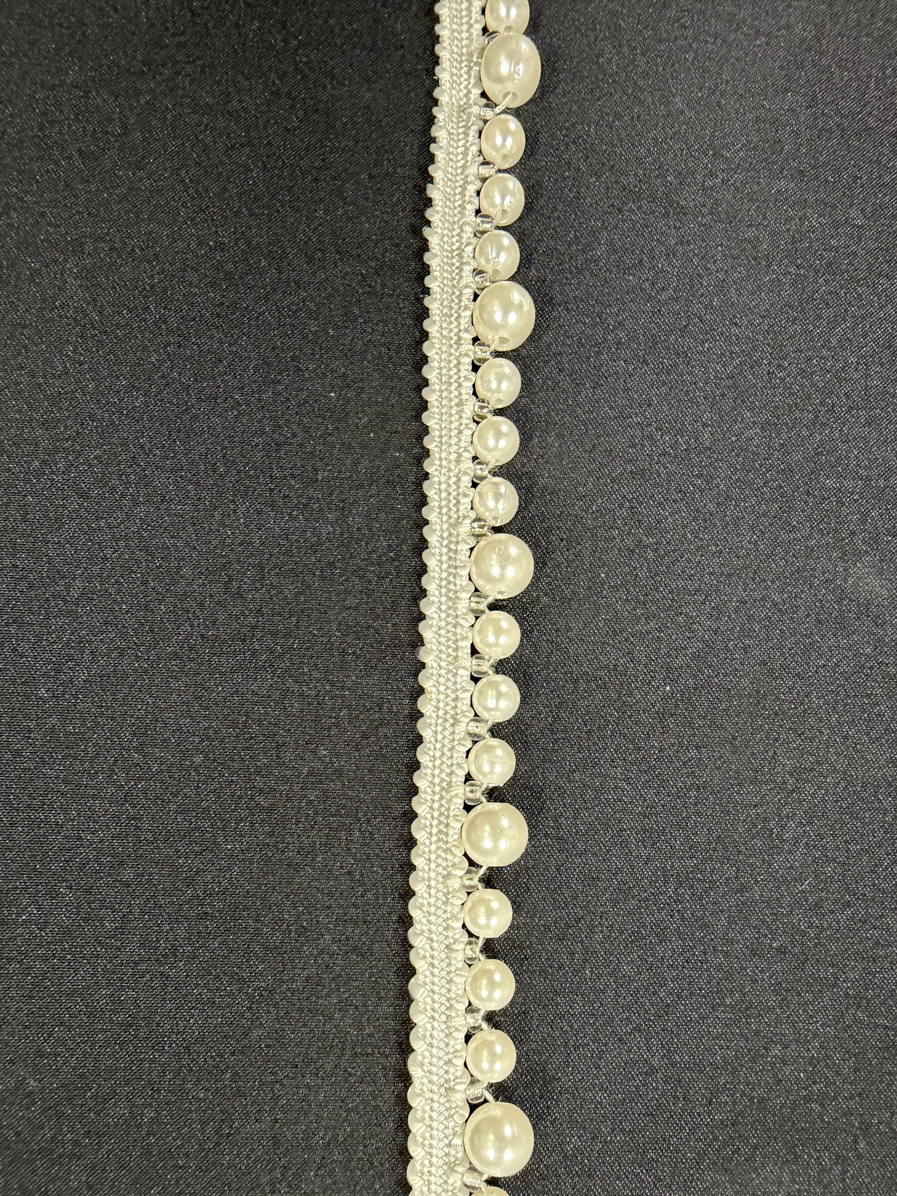 Elfenbeinperlen-Borte - T927