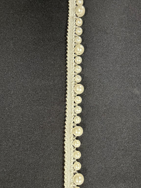 Elfenbeinperlen-Borte - T927