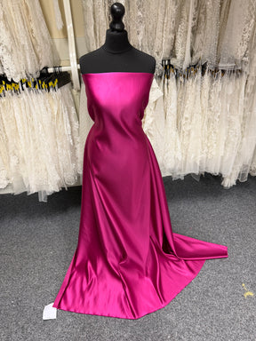 Dark Pink Polyester Satin - Contessa (CF)