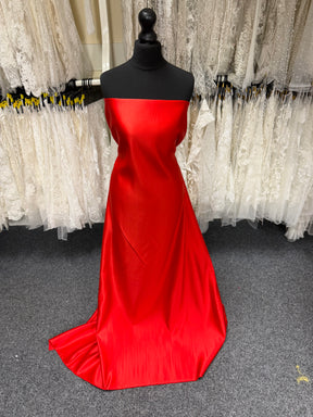 Tomato Polyester Satin - Contessa (CF)
