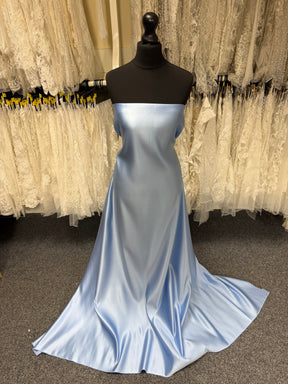 Türkiser Polyestersatin – Classique (CF)