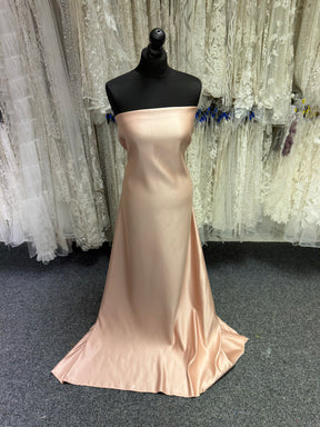 Nude Blush Polyester Satin – Classique (CF)