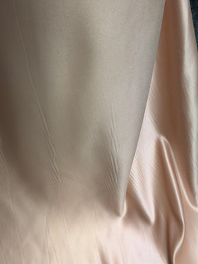 Nude Blush Polyester Satin – Classique (CF)