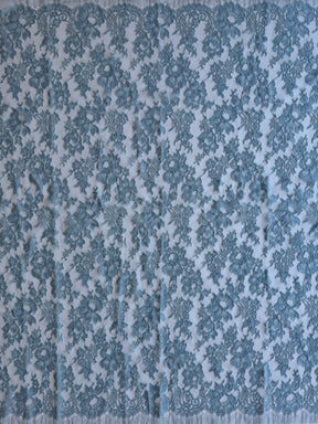 Entenblau Chantilly-Spitze – P305 (90cm)