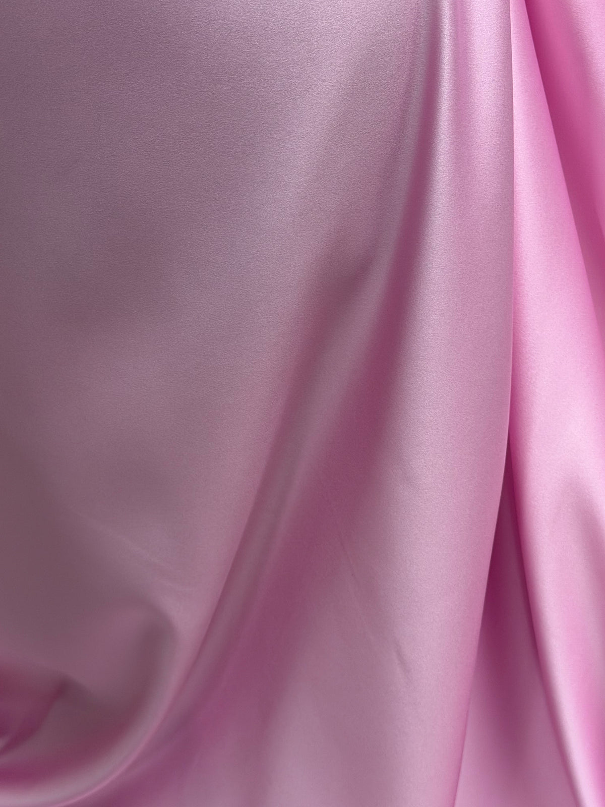 Pinker Polyestersatin - Moldau