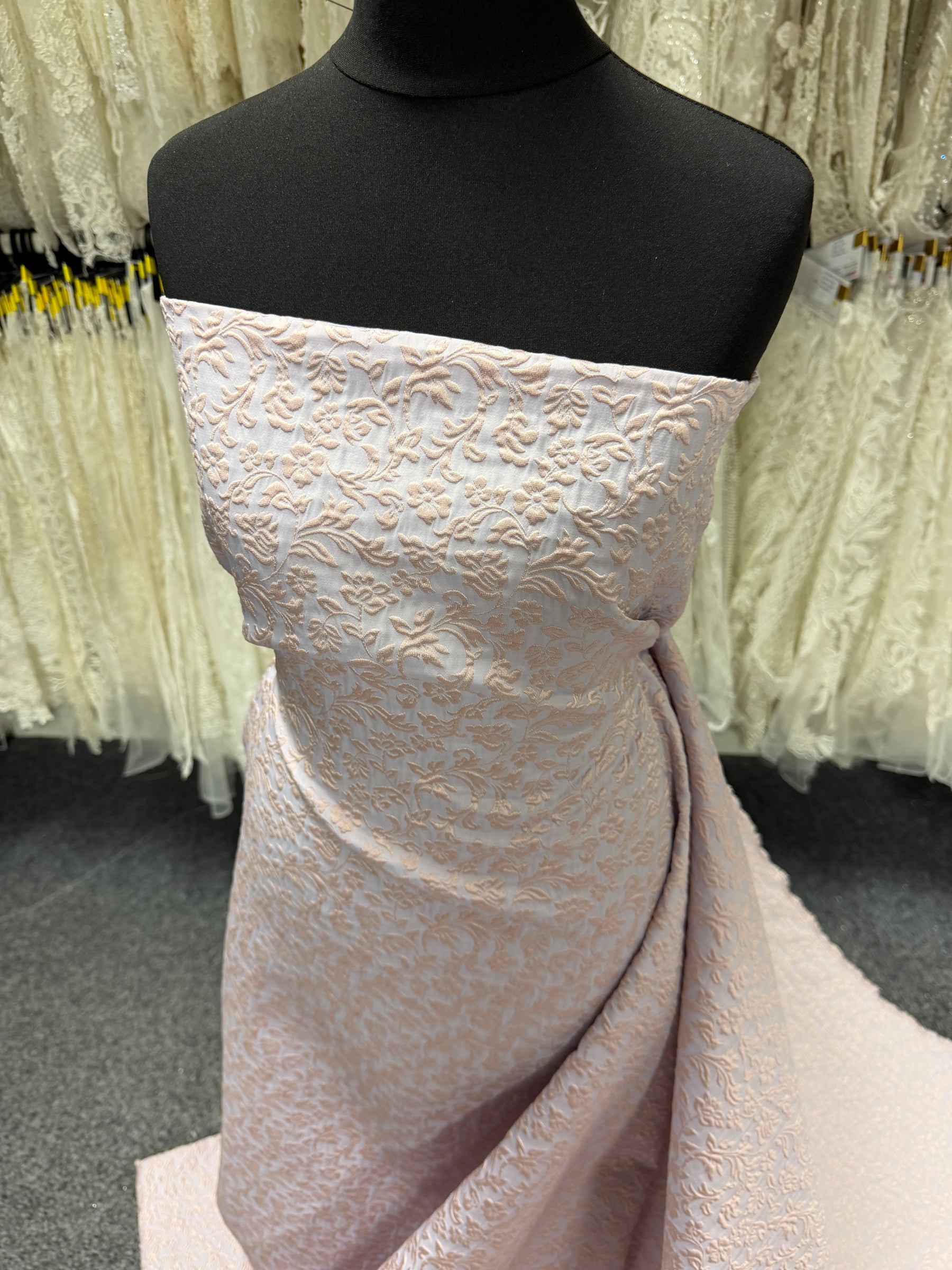 Lavendel und Rosa Erhabener Jacquard - BR1003
