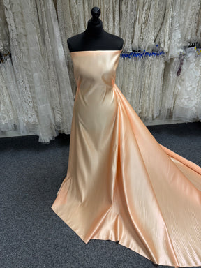 Aprikosen-Polyester-Satin – Classique (CF)